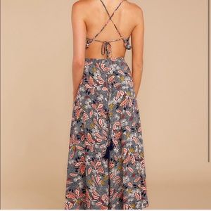 EUC Navy Paisley Two Piece Set